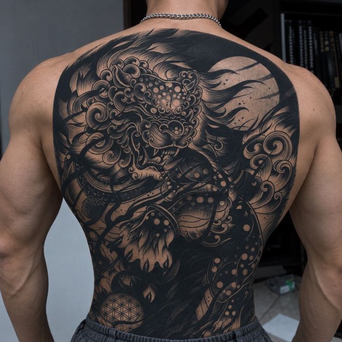 Kirin Guardian Усан шивээс