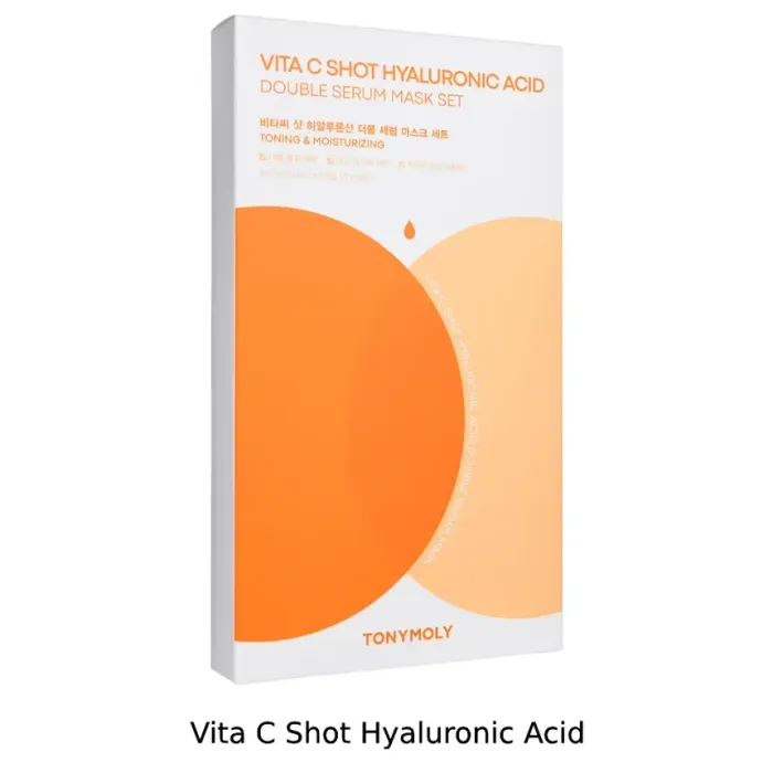 Vita C Shot Hyaluronic Acid Double Serum Mask