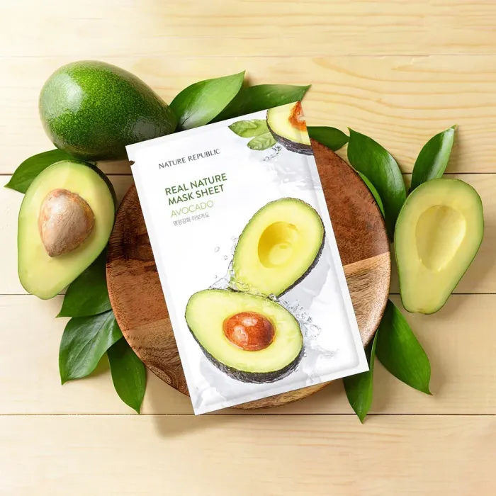 Nature Republic Real Nature Avocado Mask Sheet 