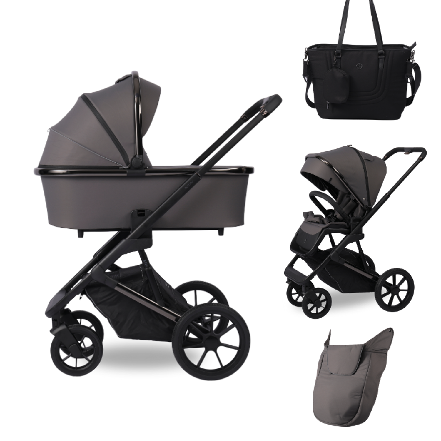 Burbay - E83, 2 хос тэрэг, Iron Grey