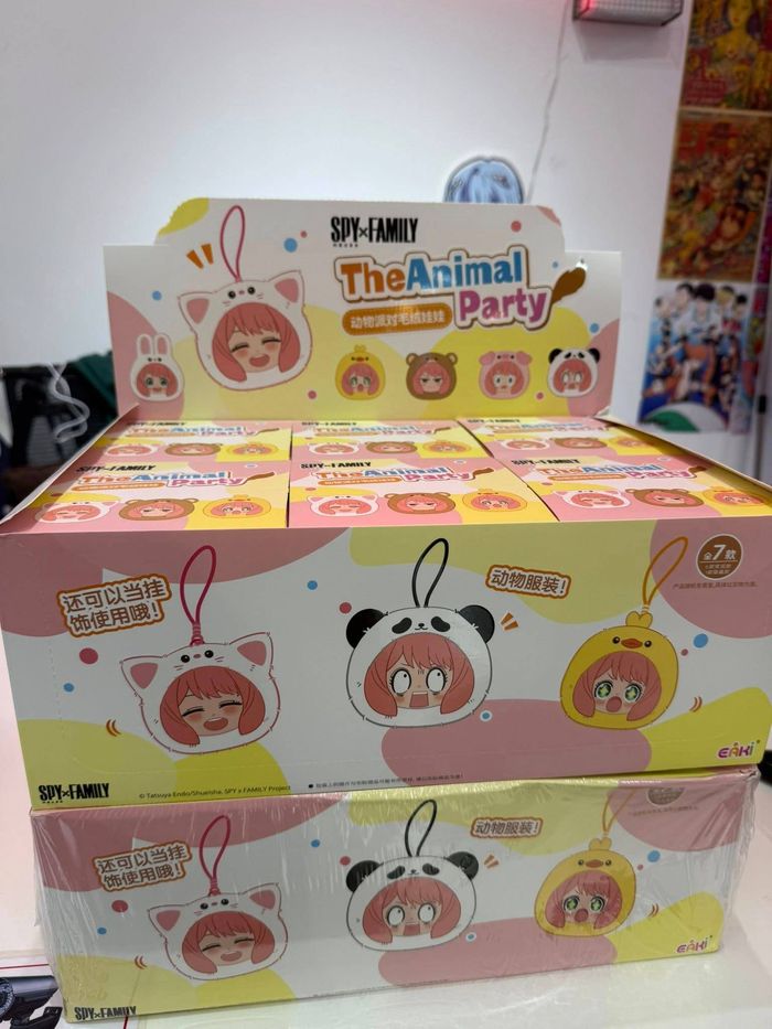 Eaki x SpyFamily Anya The Animal Party blind box Original series