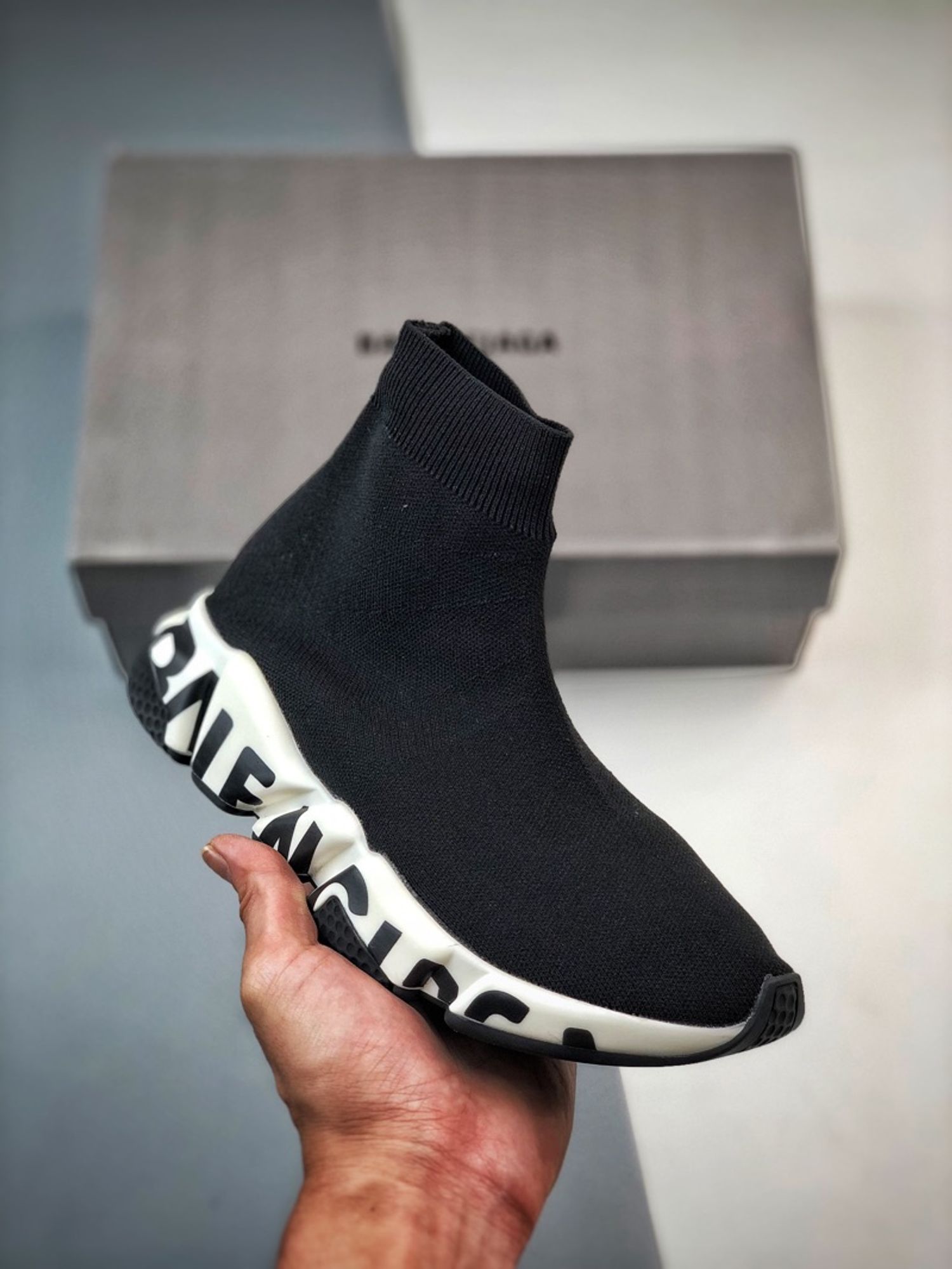 Balenciaga Speed Graffiti “Black”