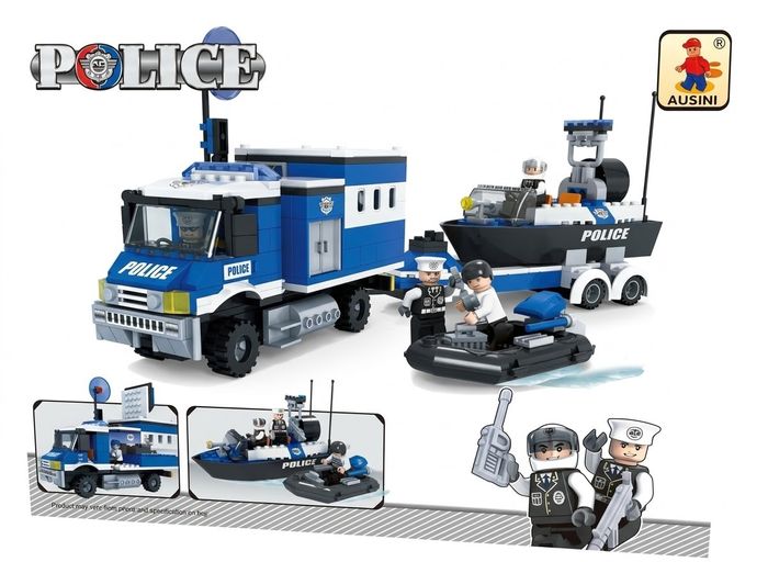Police lego /498 pcs/
