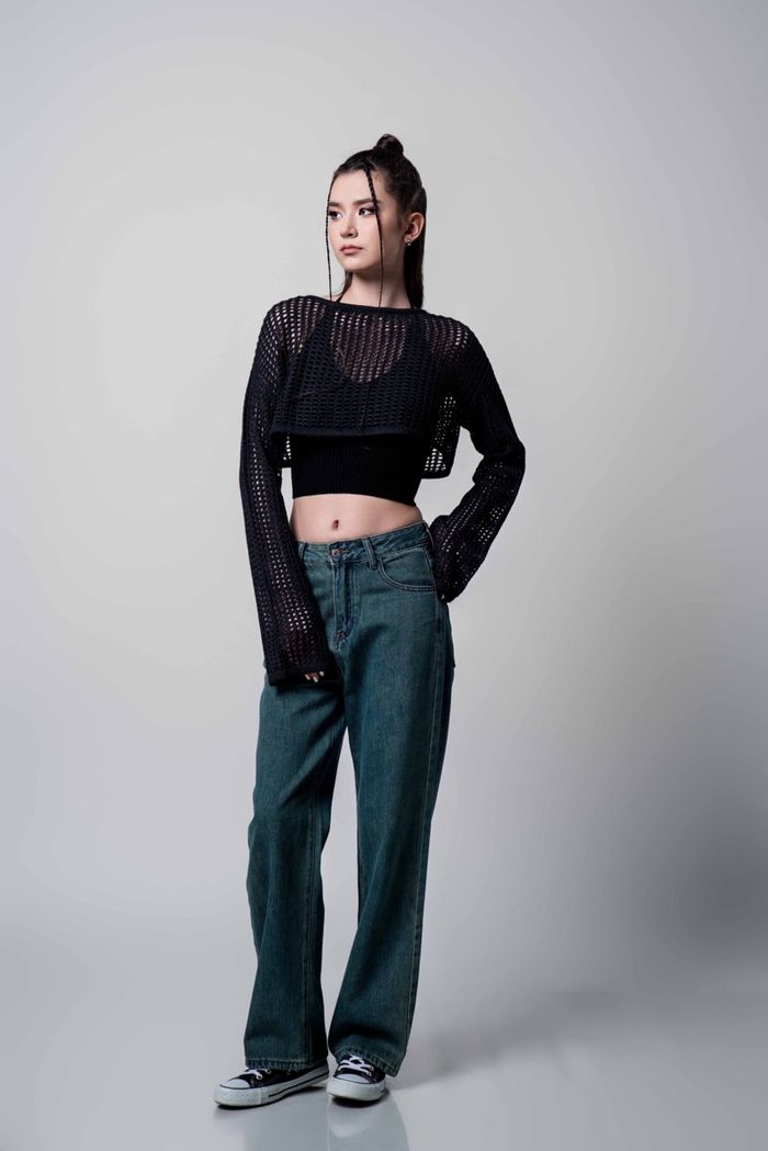 Crop top knitted