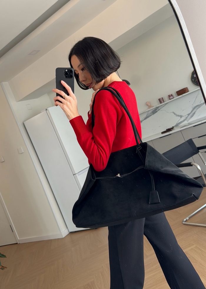 Leather Bag /Black/