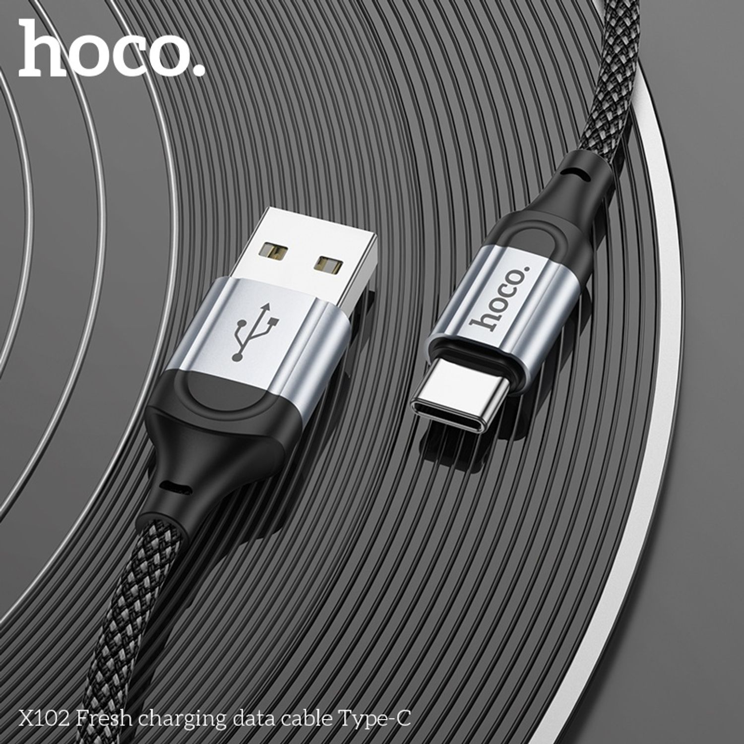 Hoco X102 Fresh Цэнэглэгч Кабель (Type-C) 