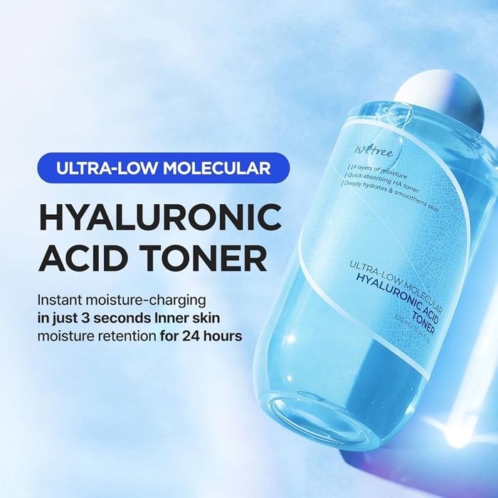 Isntree Ultra-Low Molecular Hyaluronic Acid Toner 300ml