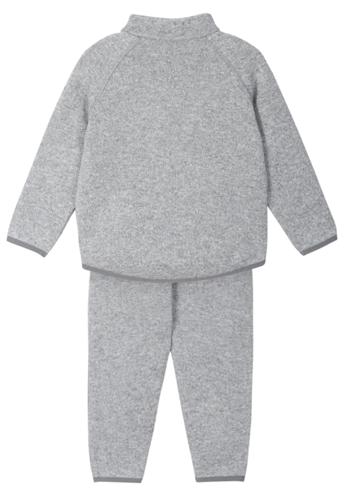 Fleece set, Tahto Melange grey