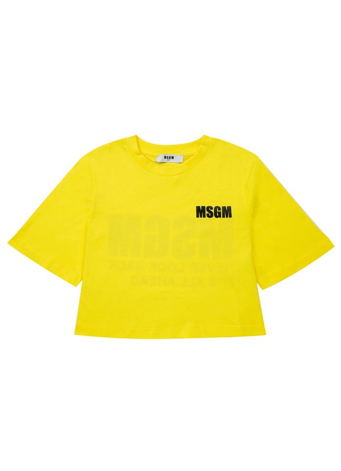 JERSEY CROPPED T-SHIRT