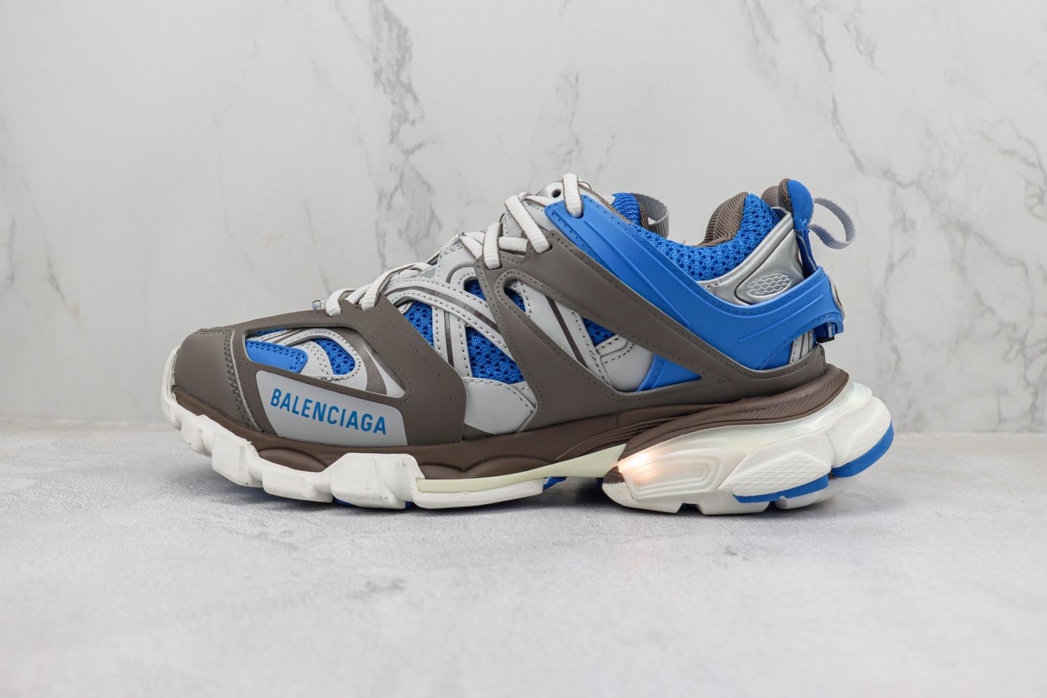 Balenciaga Track LED Sneaker 'Light Grey Blue'