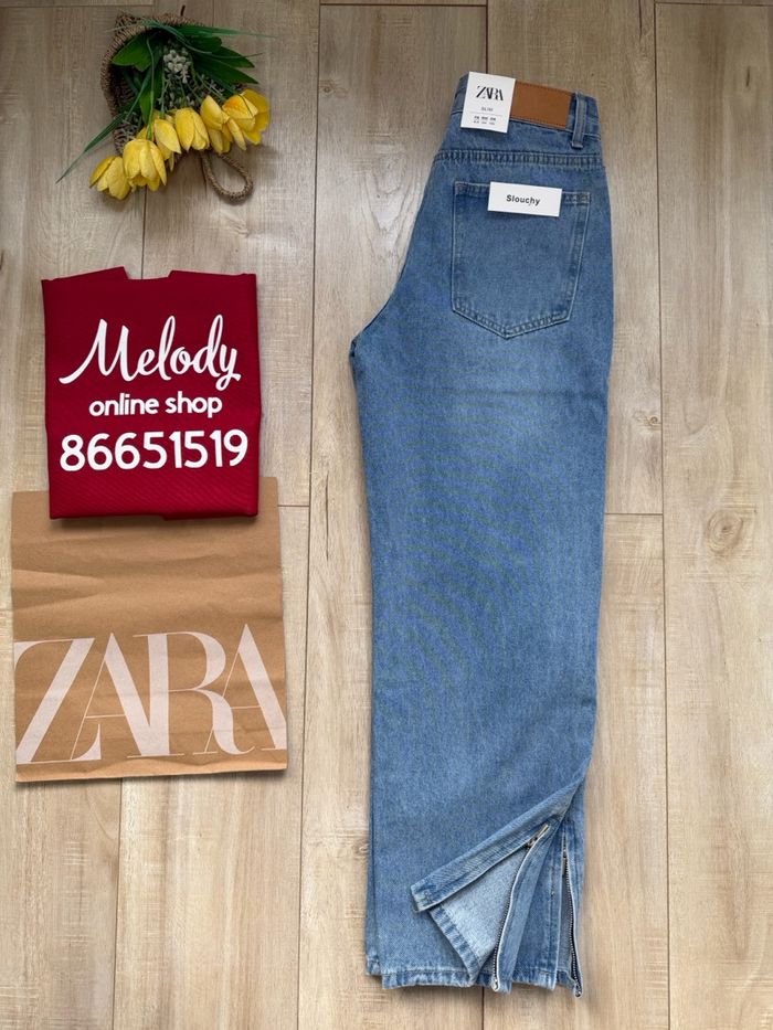 Zara jeans (hajuu tsahilgaantai)