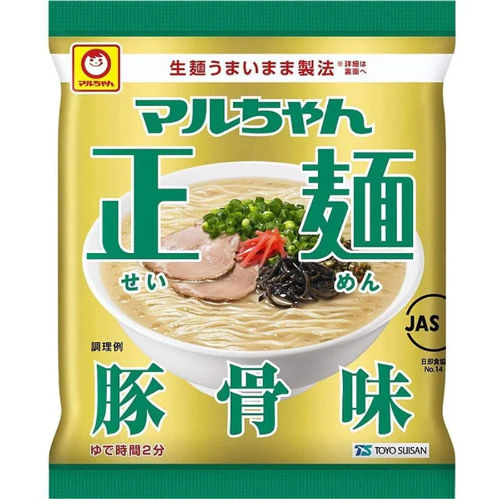 Токацу Бэлэн Гоймон 5ш/Maruchan Seimen Tonkotsu Instant Noodle 5 pc