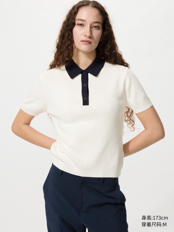 UNIQLO нэхмэл поло   