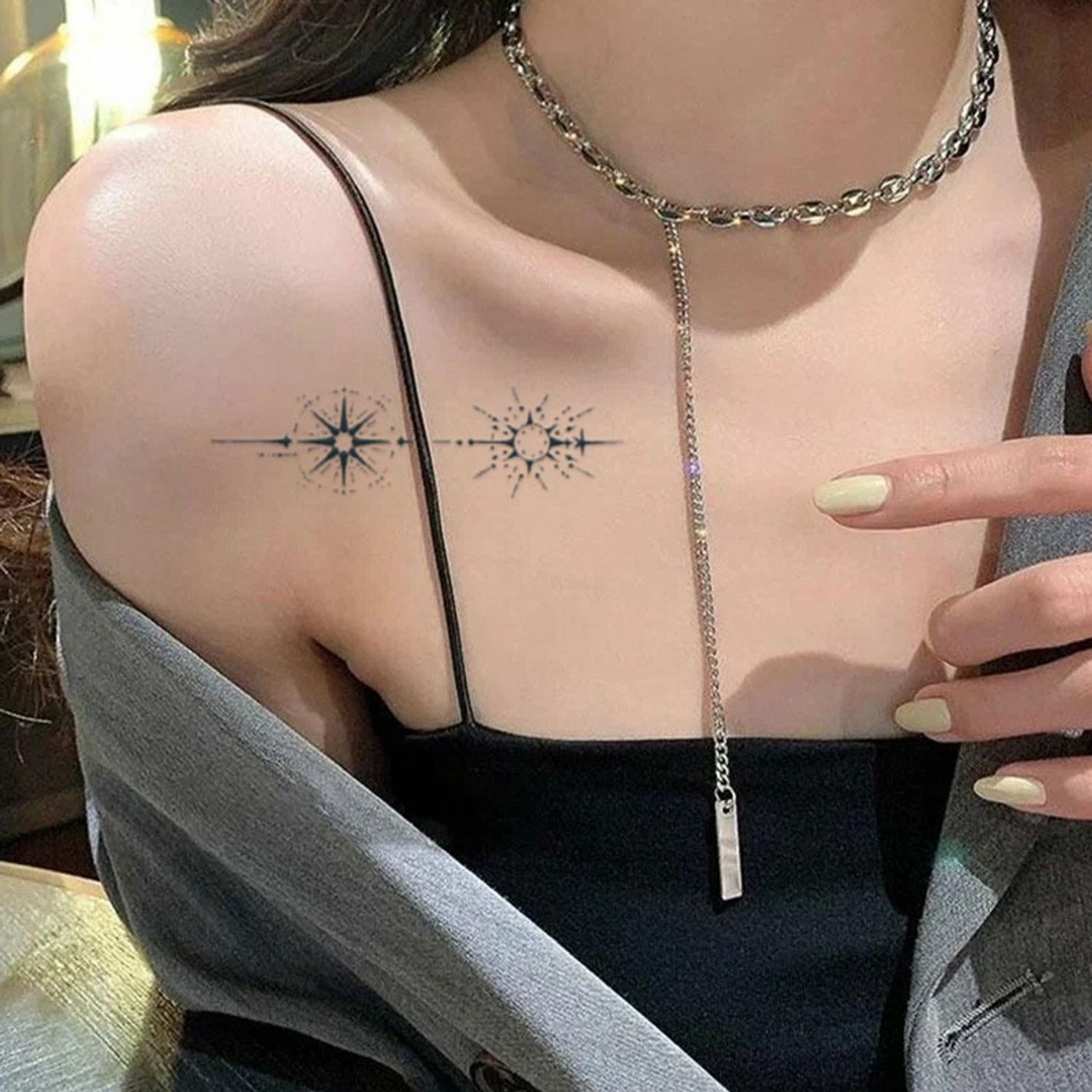 Glowing Arrow Tattoo