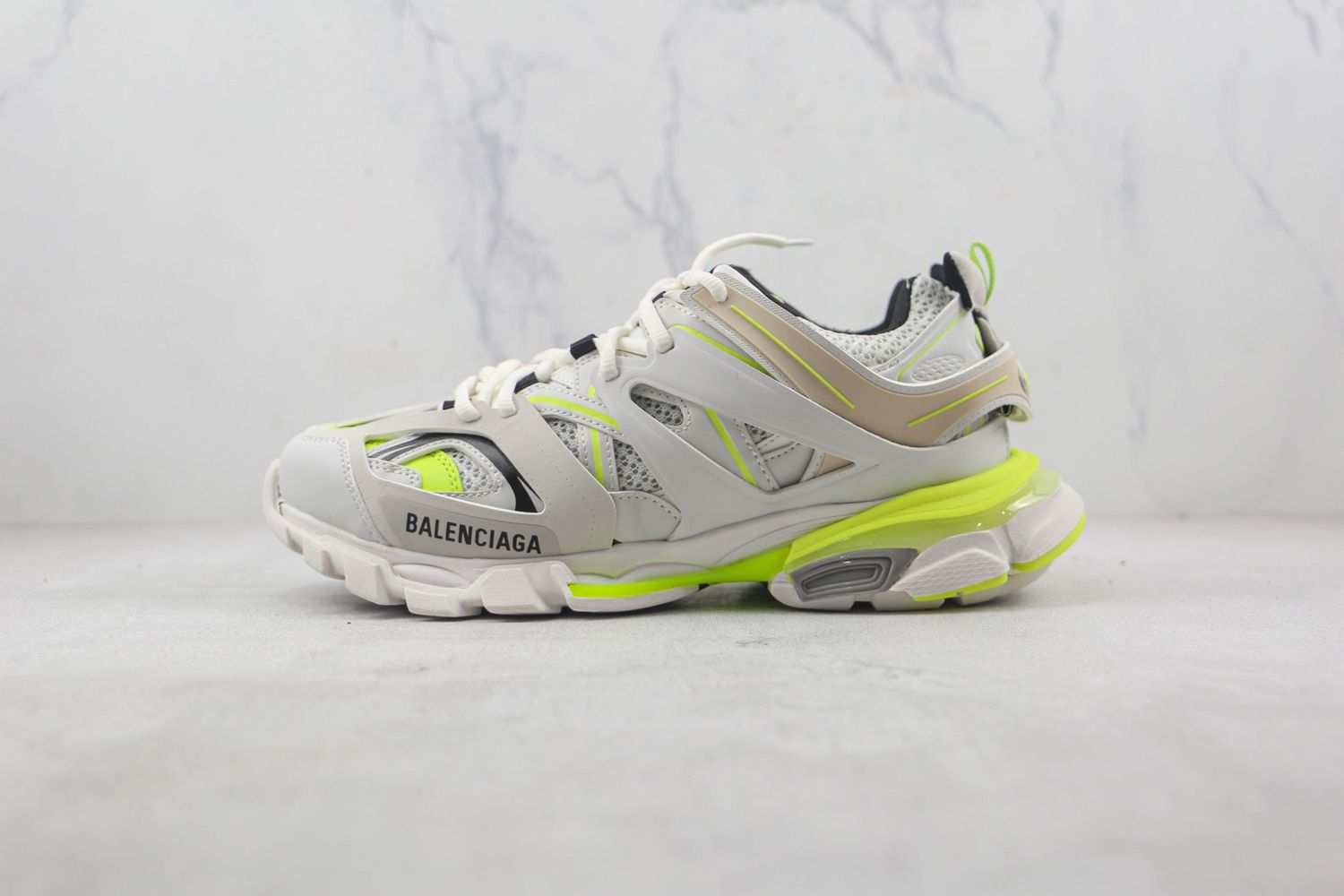 Balenciaga Track Sneaker 'White Fluo Yellow'