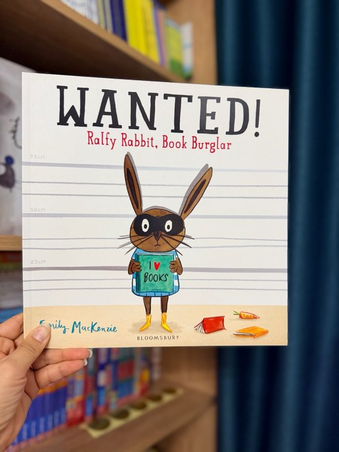 WANTED! Ralfy Rabbit, Book Burglar