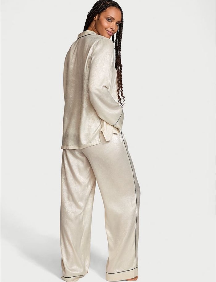Satin Long Pajama Set   