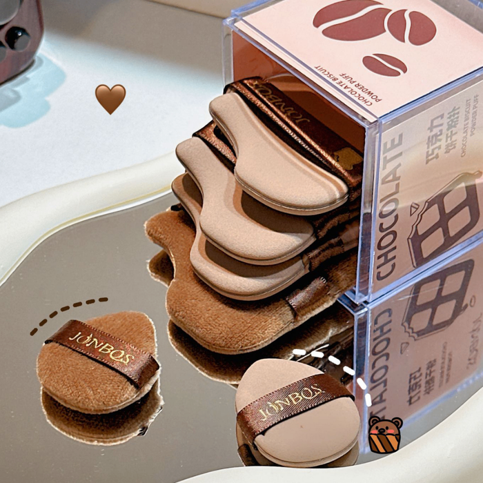 ✨ Chocolate Powder Puff Set