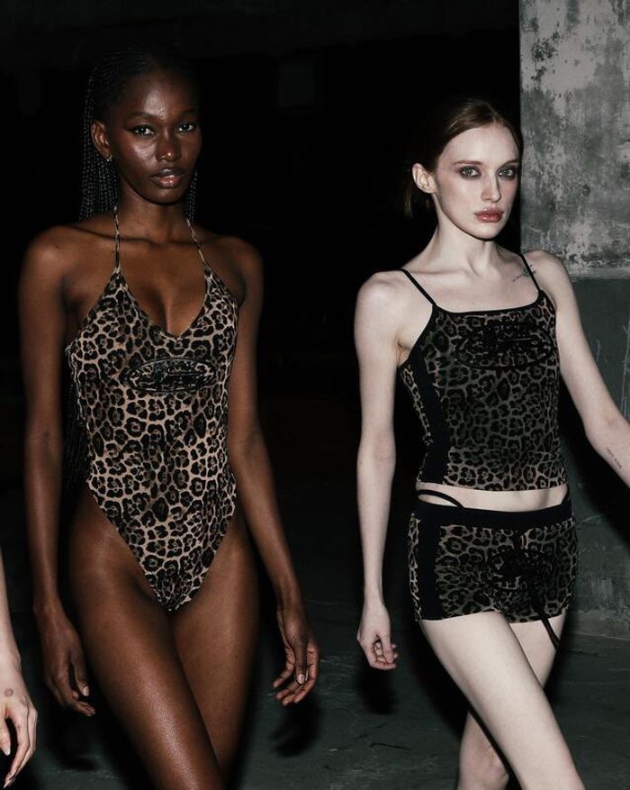 Mystic Boy Shorts - Brown Leopard