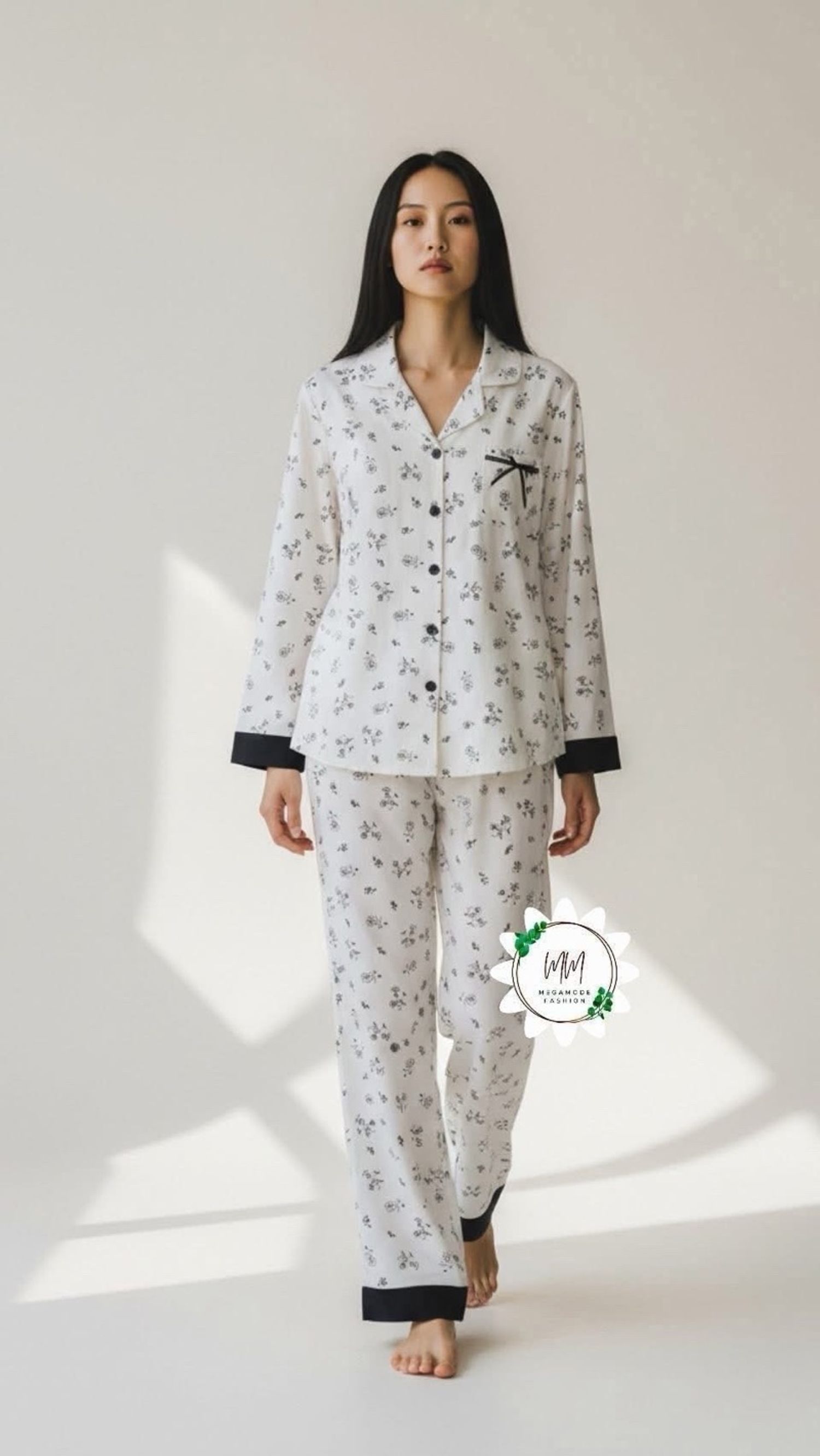 New white cotton pajama