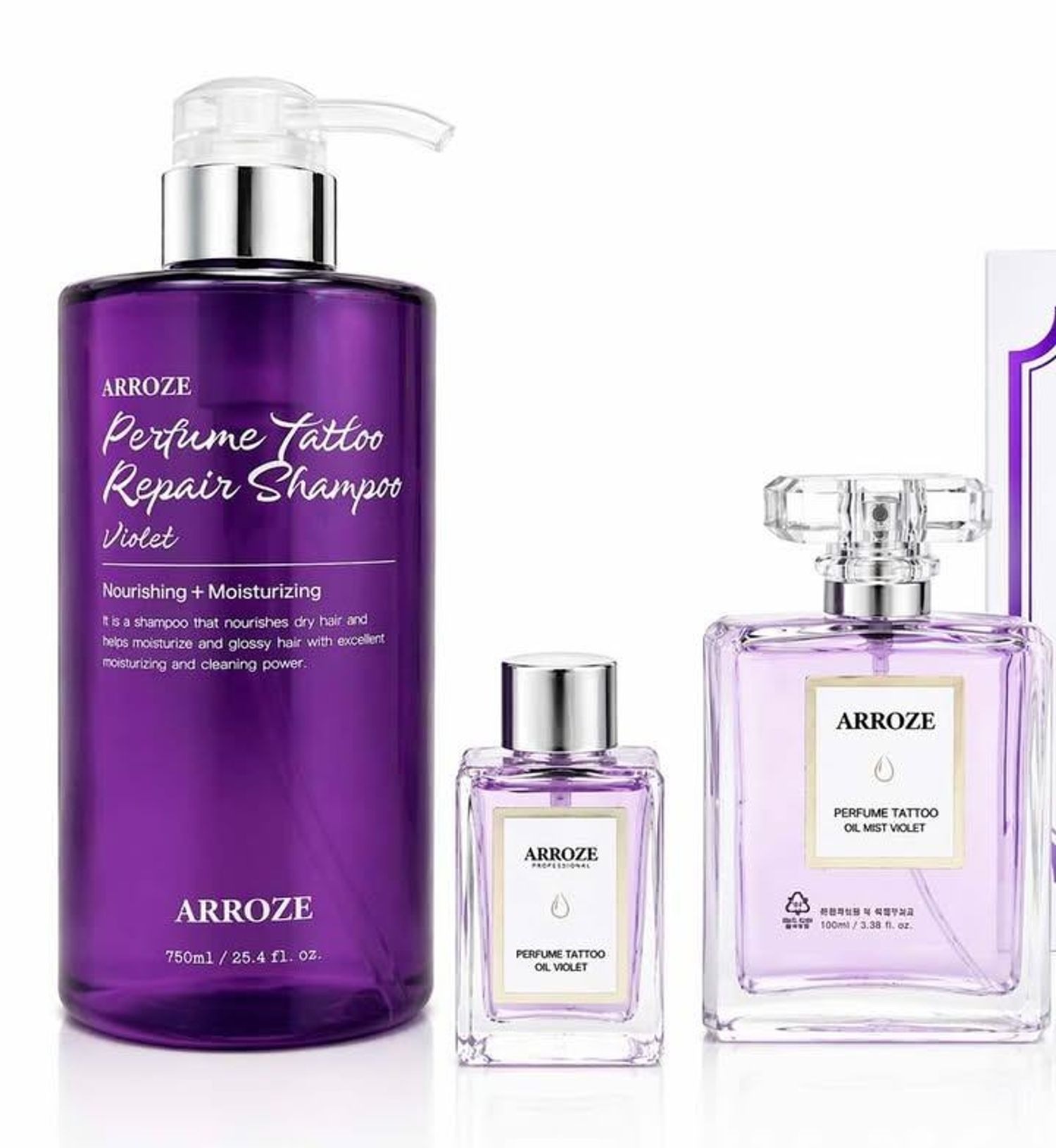 Arroze shampoo+oil set