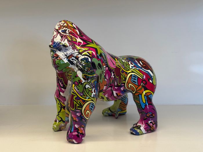 Ape Pop Art Sculpture