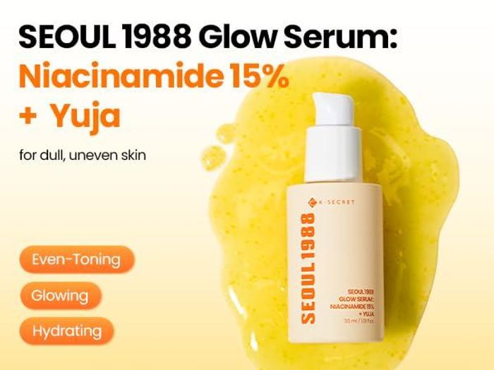 Seoul 1988 glow serum: niacinamide 15%+yuja