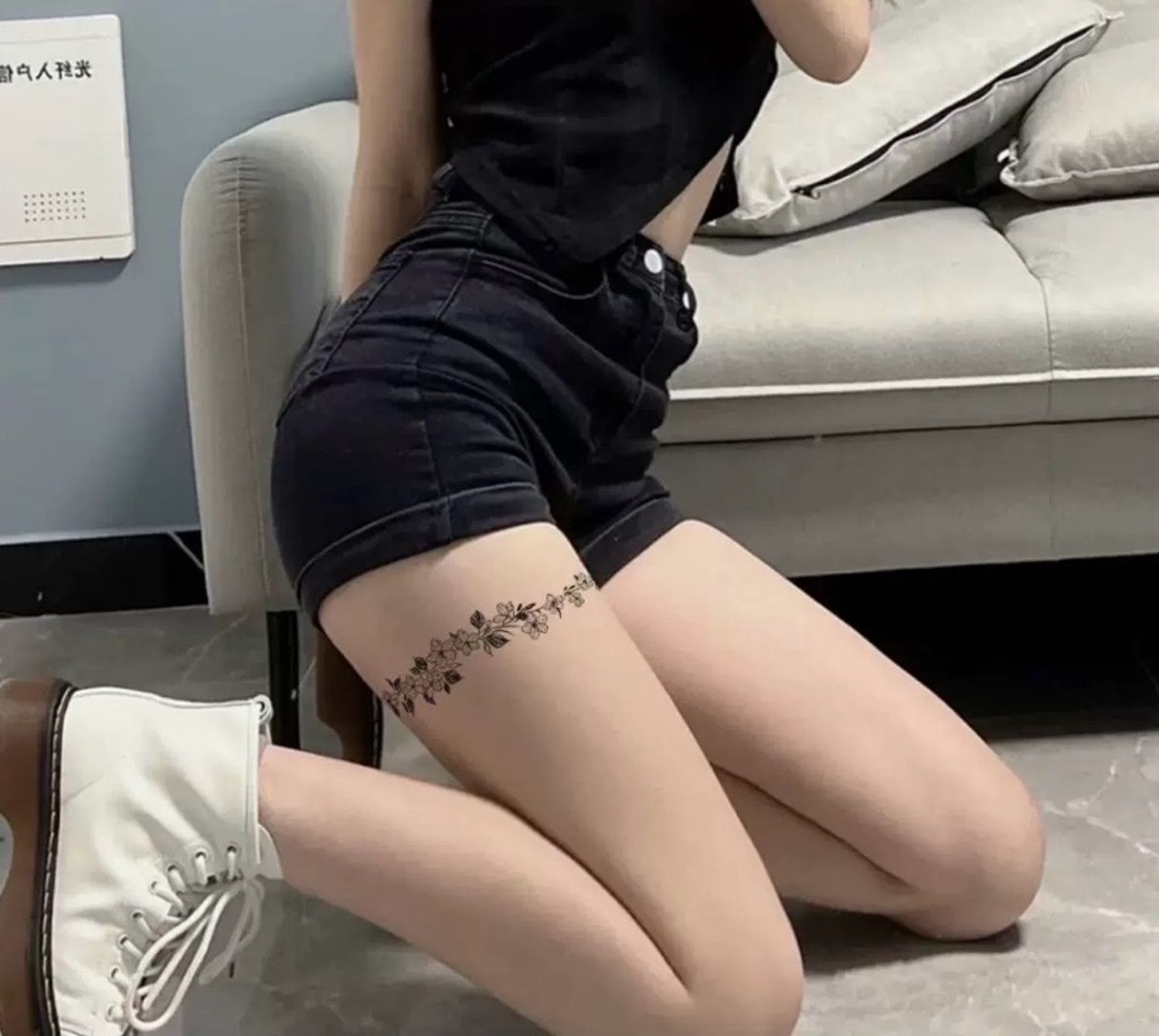 Гуяны Усан шивээс цэцэг