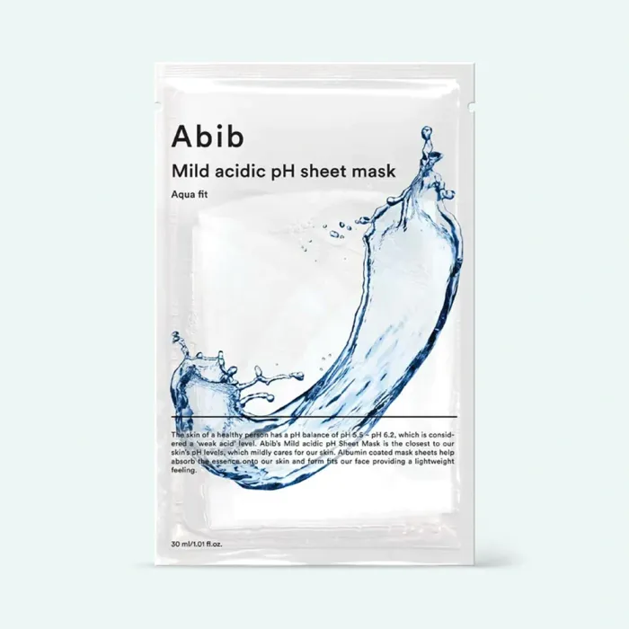 Abib Mild Acidic pH Sheet Mask – Aqua Fit 1ш