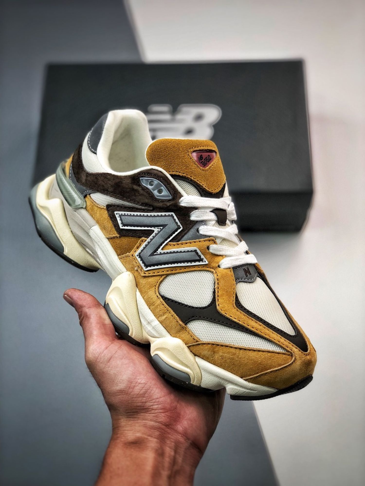 New Balance 9060 “Camel Argent Beige”