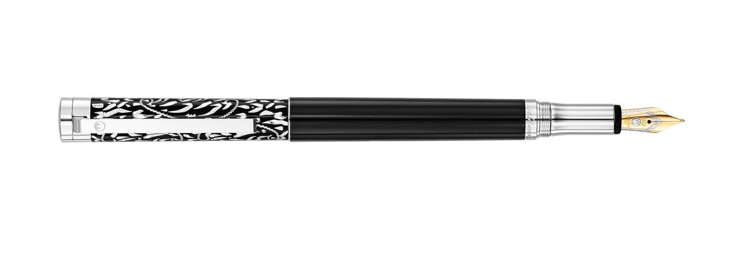 Waldmann Xetra Vienna Black Fountain Pen 