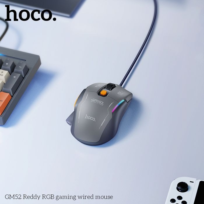 GM52 Reddy RGB Утастай Тоглоомын Хулгана