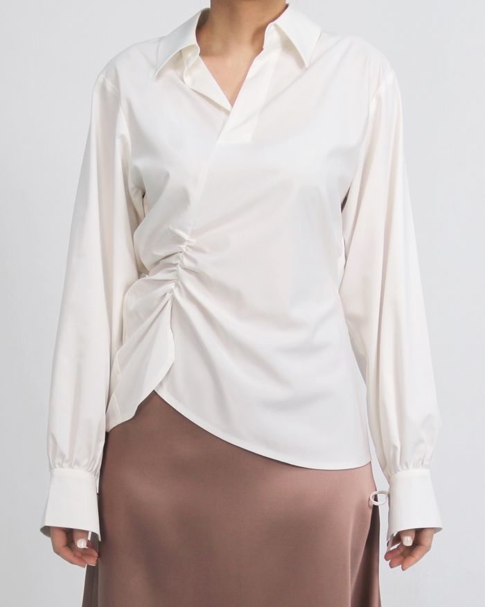 Asymmetrical shirt 