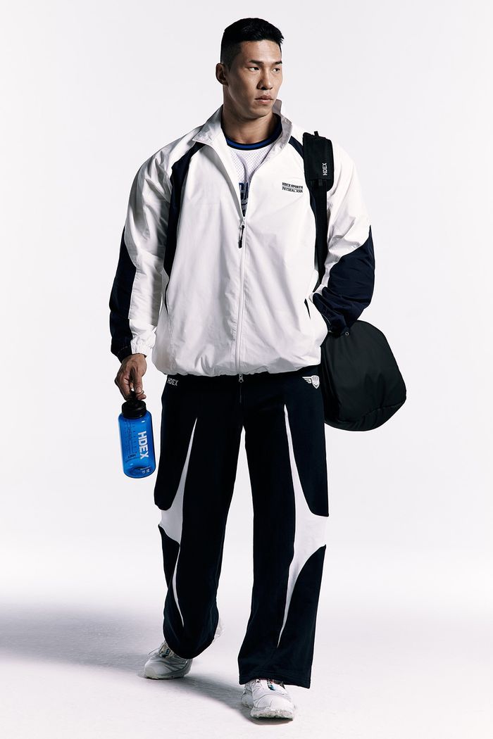[HDEX X PHYSICAL: ASIA] Color Block Jacket White