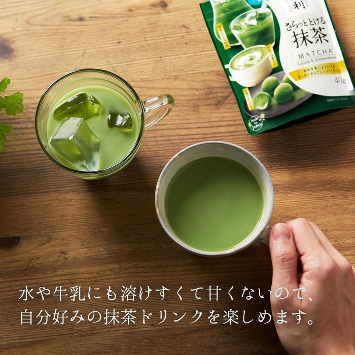 Матча нунтаг/ Tsujiri Soluble Unsweetened Matcha Green Tea Powder 40g