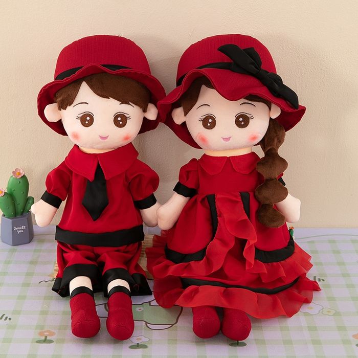 Couple dolls 45см