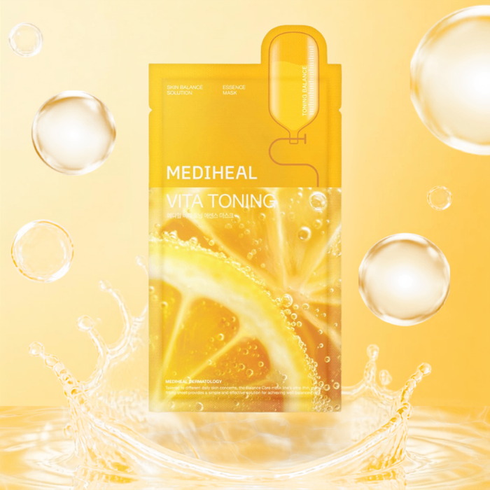MEDIHEAL Арьсны өнгө сэргээгч Чийгшүүлэгч Маск