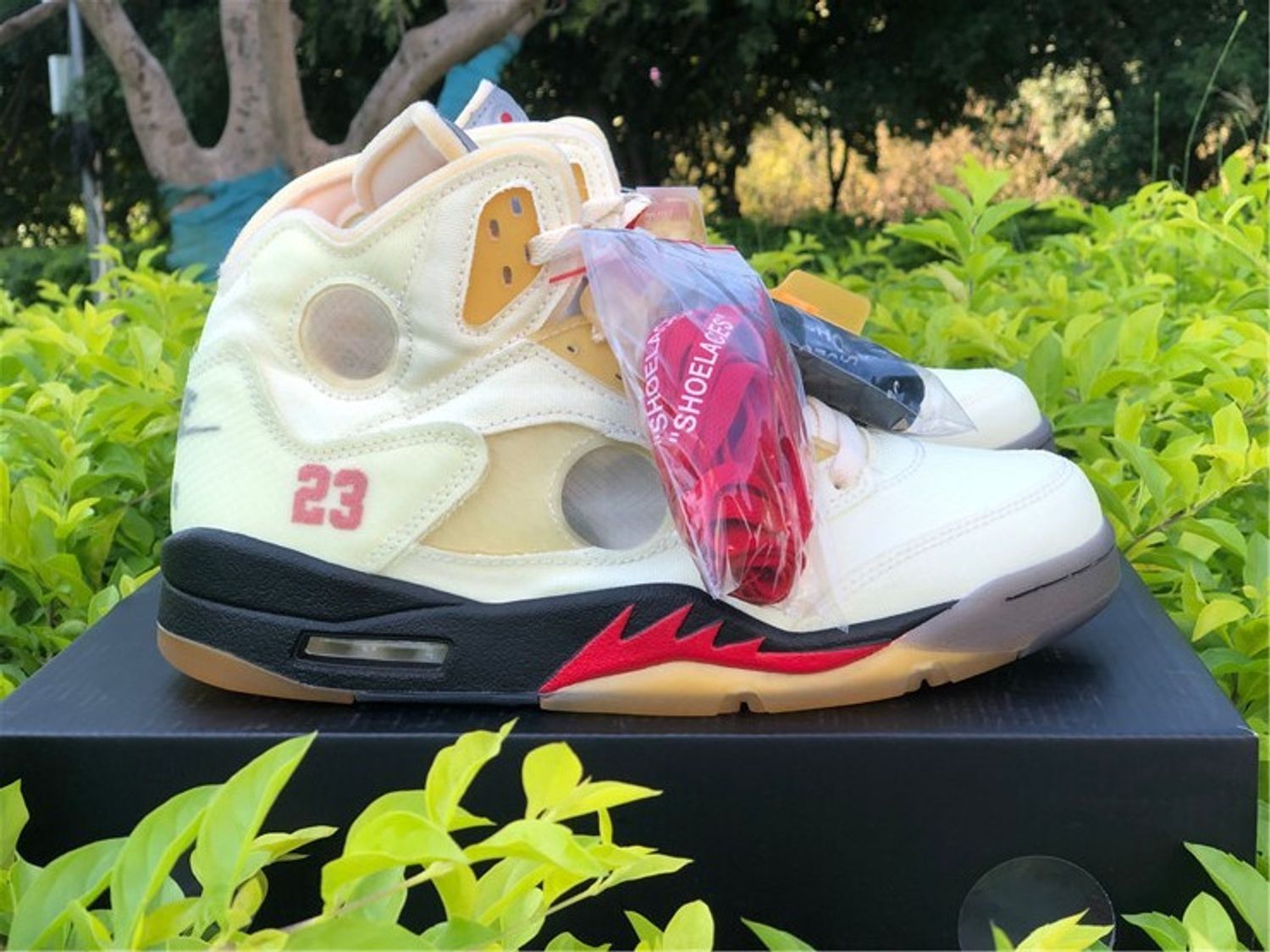 Jordan 5 Retro Off-White Sail
