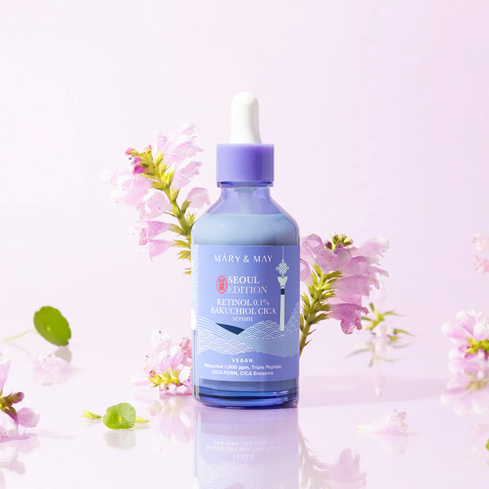 Mary&May  Retinol 0.1% Bakuchiol Cica Serum 80ml (Seoul Edition)