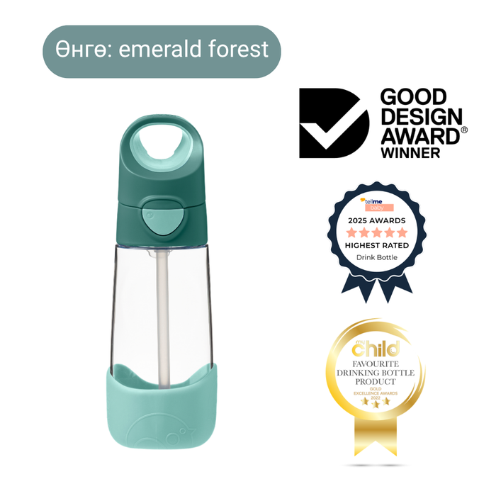 450мл Тритан™ усны сав / Tritan™ drink bottle - emerald forest