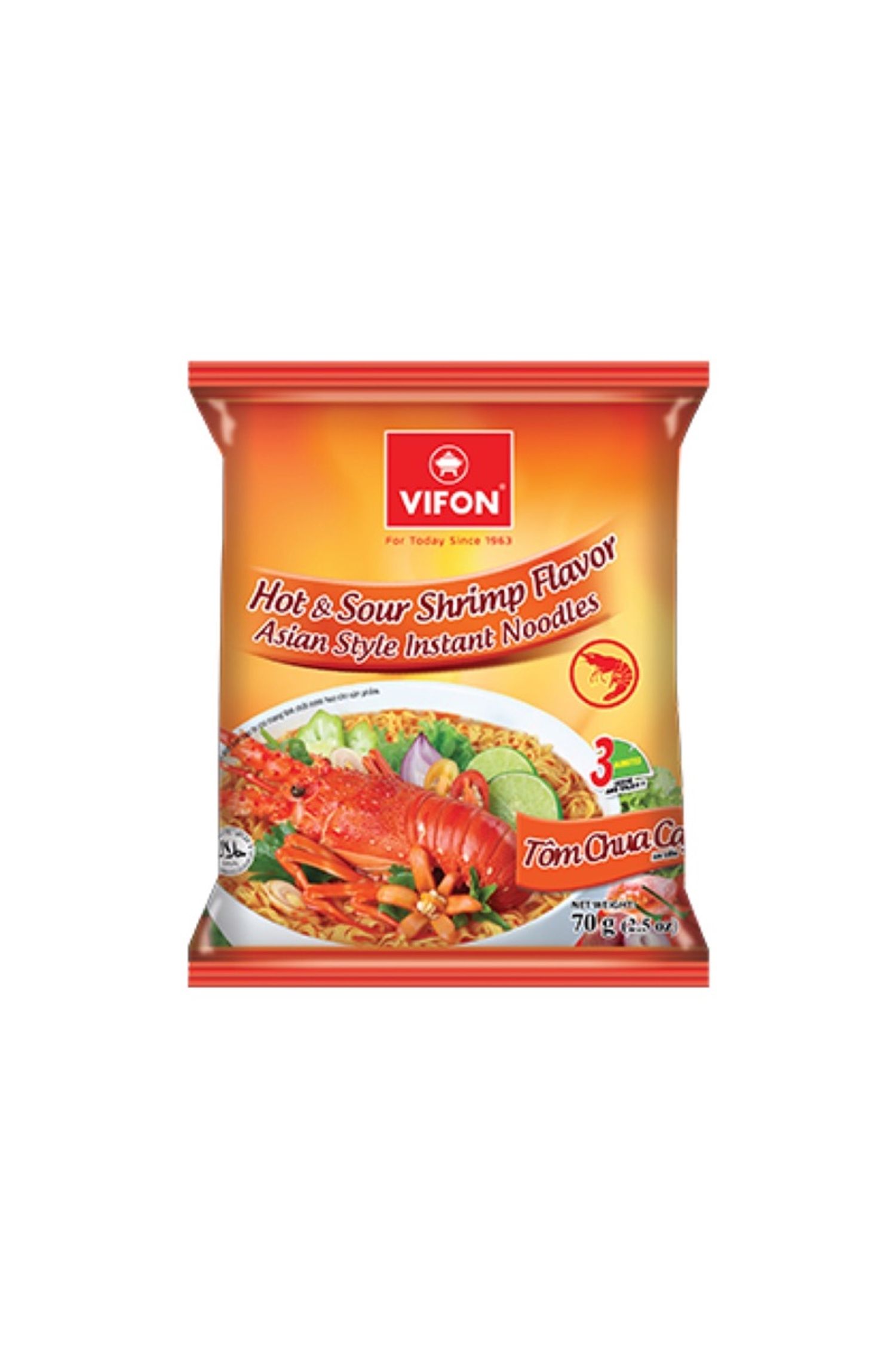 Hot & Sour Shrimp Flavor 70гр