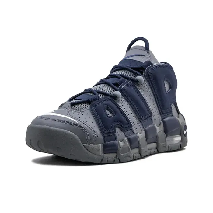 Nike Air More Uptempo 96 Cool Grey Midnight Navy GS