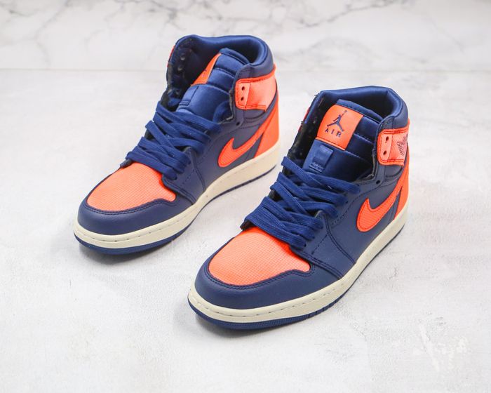 Jordan 1 Retro High Blue Void Turf Orange (Women's)