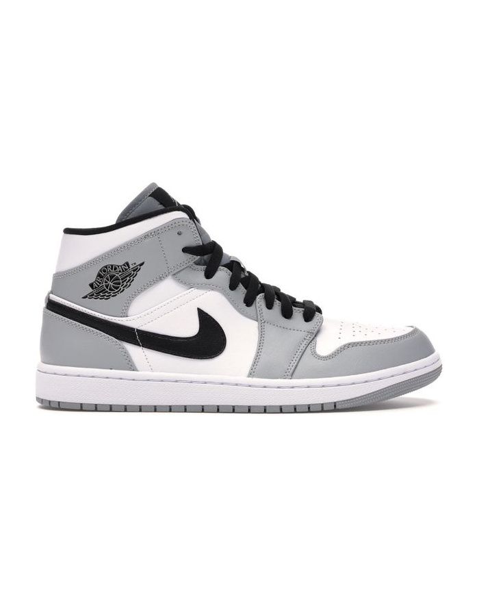 Jordan 1 Mid Light Smoke Grey