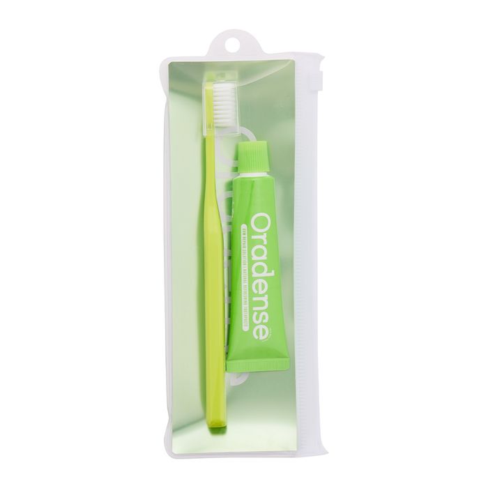 Аяллын сэт (Буйлны үрэвслийн эсрэг оо, сойз) / "Oradense Natural refreshingTravel Kit "	