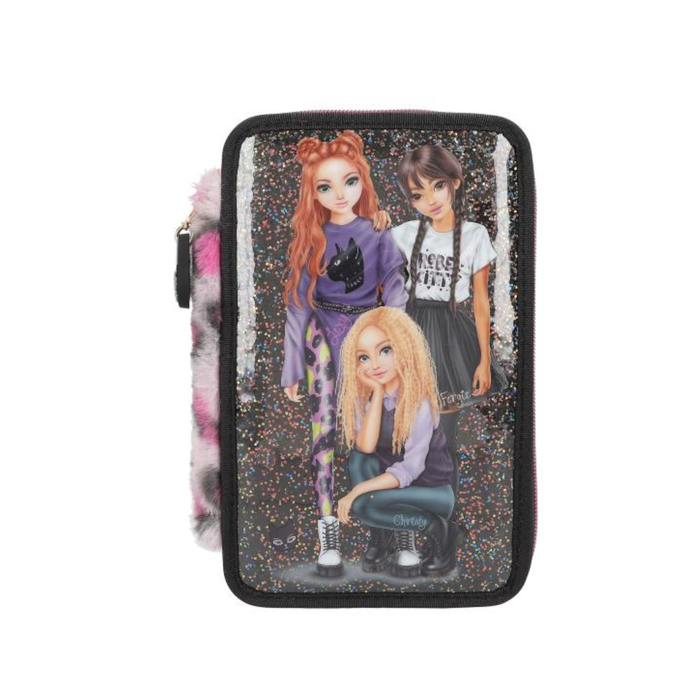 TOPModel Triple Pencil Case REBEL