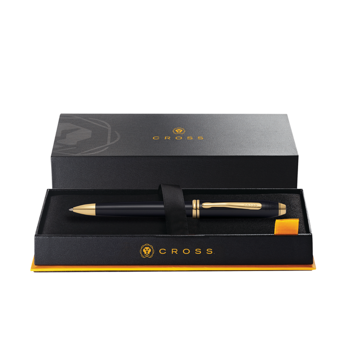 Cross Townsend Black Laquer Selectip Ballpoint Pen