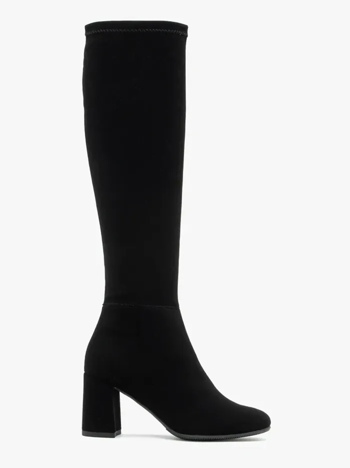 Black Stretch Boots
