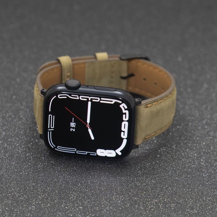 44-46mm Apple Watch Band – LUNA 04 Walnut