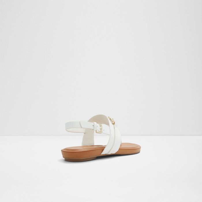 TANY-115-OPEN WHITE-L Cas Sandals